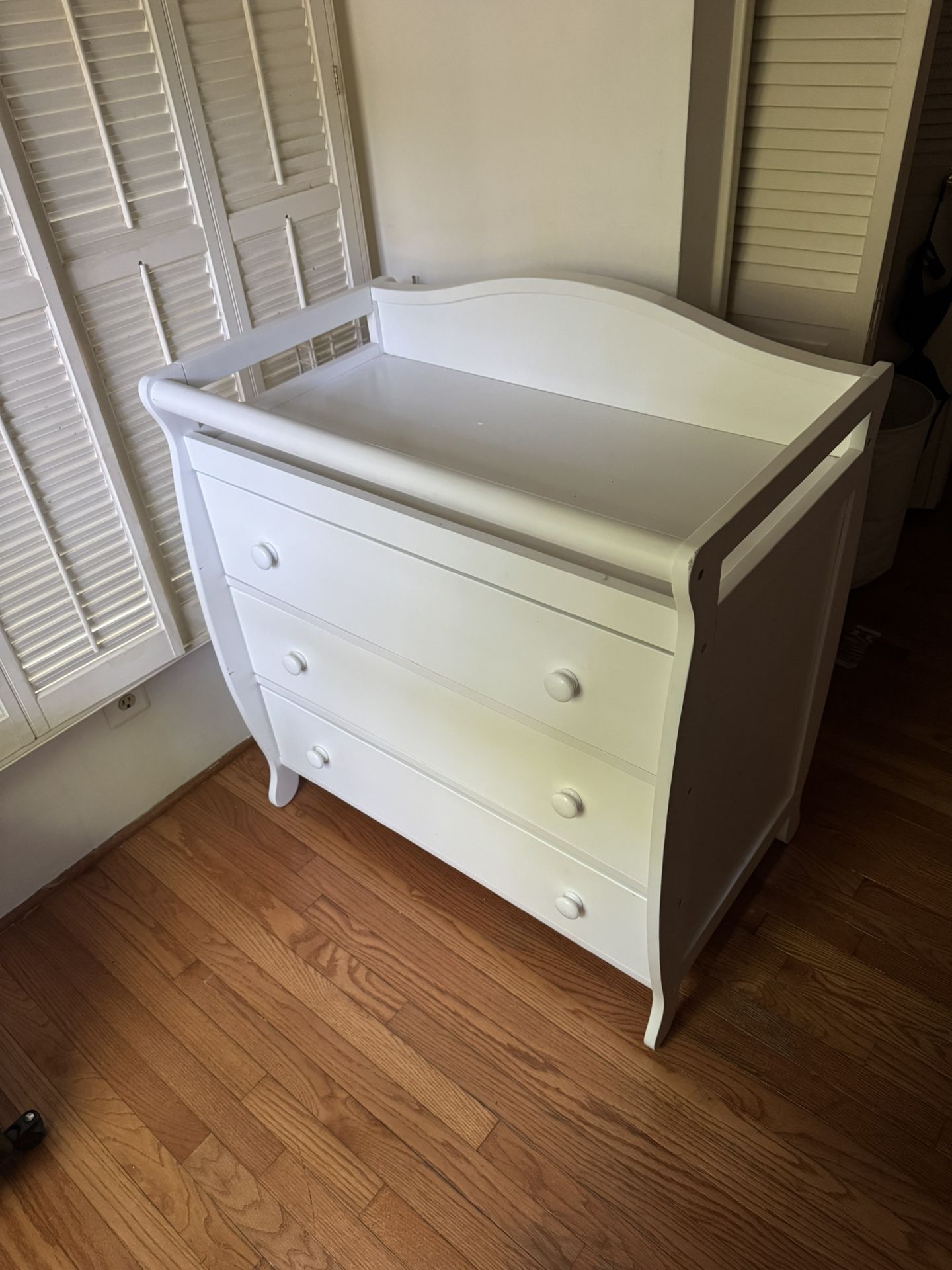 Changing Table With Drawers