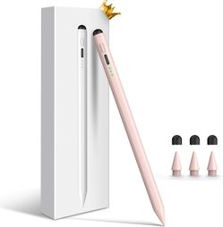 Stylus Pen for iPad, Dual-Tip 13mins Fast Charge Pencil - Apple, Palm Rejection
