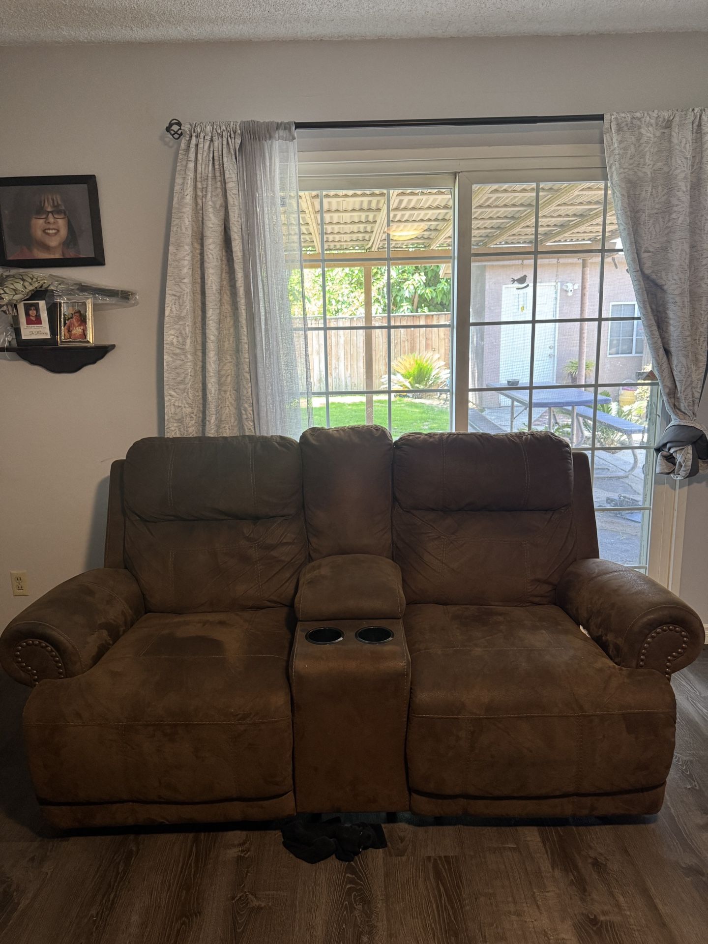 brown theatre couches