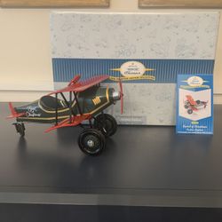 Hallmark Kiddie Car Classics 1930 Spirit Of Christmas Biplane 