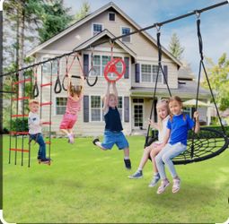 50 feet ninja warrior obstacle course