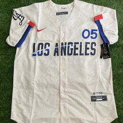 Los Angeles Dodgers Freddie Freeman City Connect Jersey Men’s Large 