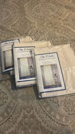 NEW Linen curtain panels