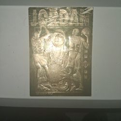 jordan 23 karat gold