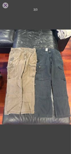 Men’s Carhartt cargo shorts and pants for sale.