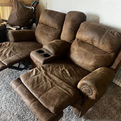 Double Seated Recliner 