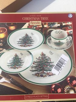 Christmas Tree place setting
