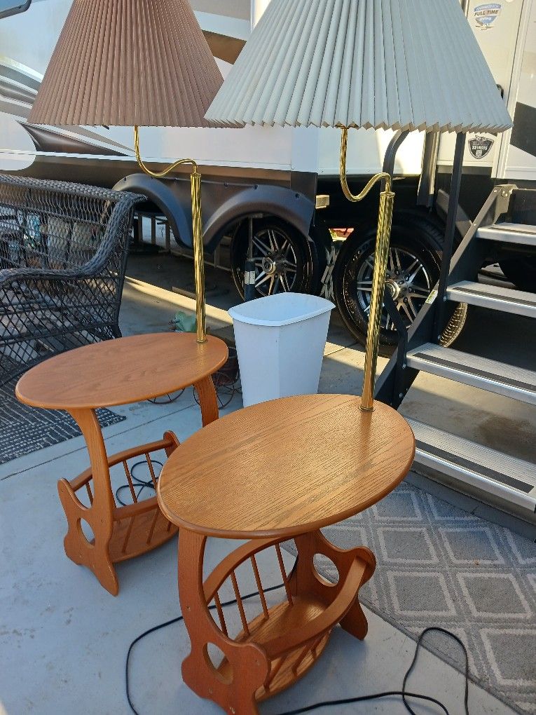 Lighted End Tables