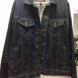 Lucky brand designer denim jacket NEW
