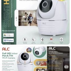 ALC AWF23 1080p Full HD Pan and Tilt Indoor Wi-Fi Camera New In Box