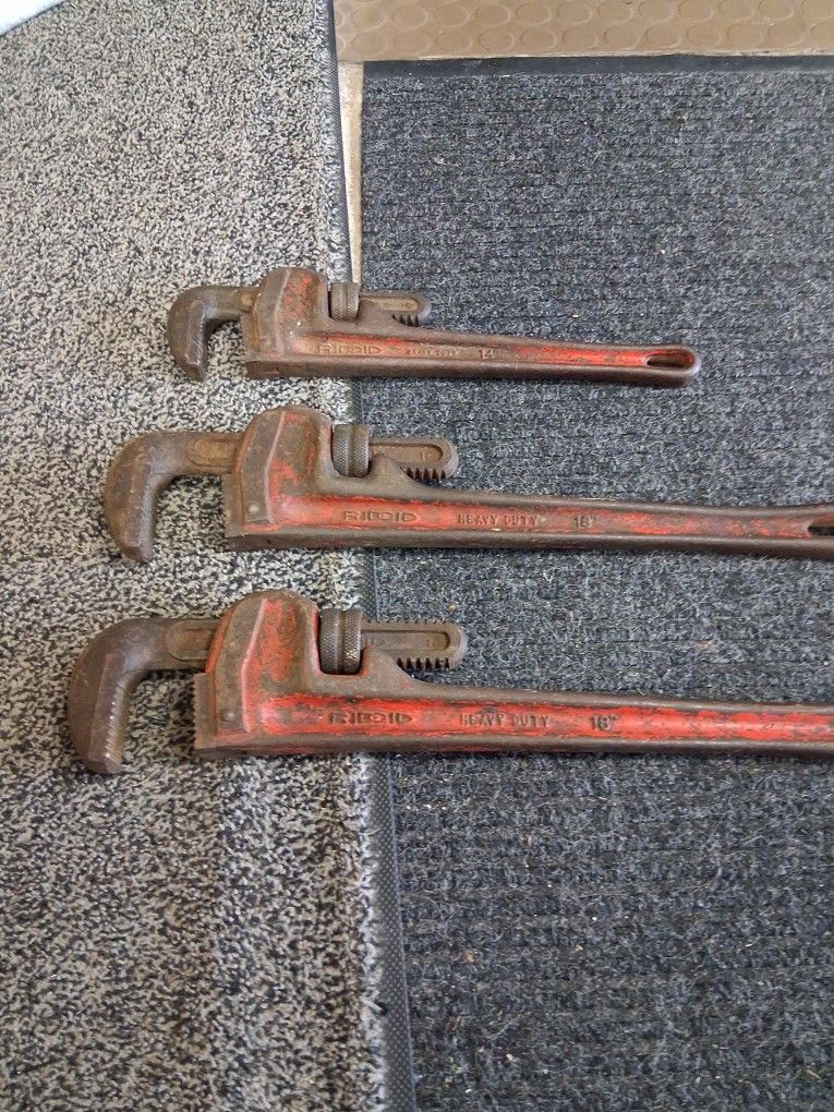 RIDGID STEEL WRENCHES