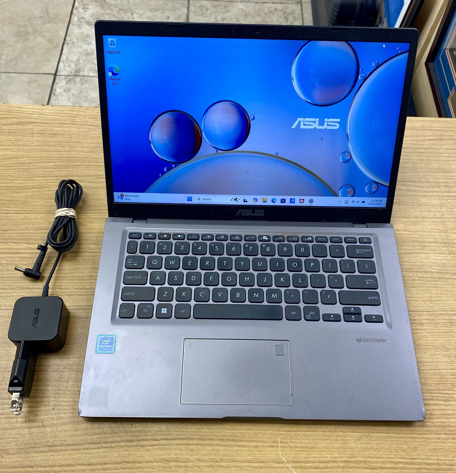 Asus 14 A416M 14" Celeron N4020 1.1GHz 4GB RAM 256GB SSD