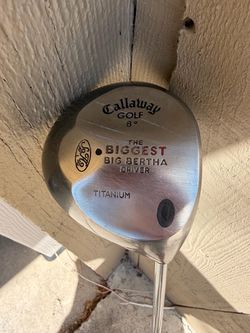 Callaway Biggest Big Bertha Titanium Driver 8°
