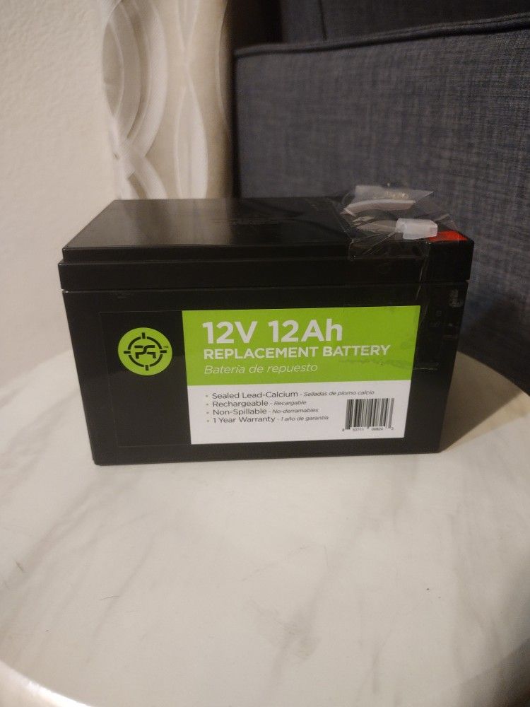 12V 12Ah Battery 