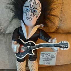  Ace Frehley And Gene Simmons 2002 KISS 16” Plush dolls.  $45 Ea