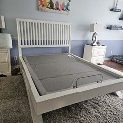 White Queen Bed Frame