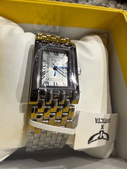 Invicta Stainless Steel Watch with Roman Numerals