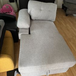 Gray Single Couch 