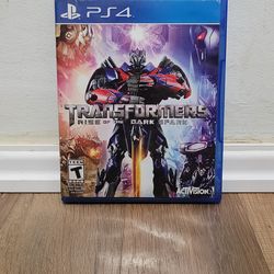 Playstation 4 /ps4 transformers rise of the dark spark game