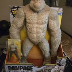 Rampage Movie Characters Toy Set.