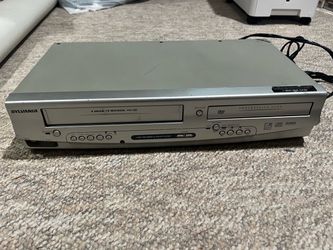 Sylvania VCR Recorder/DVD Combo Player DVC841G Tested Worksii