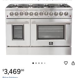 New in Crate! Luxury 8-Burner Chef-Grade Gas Range