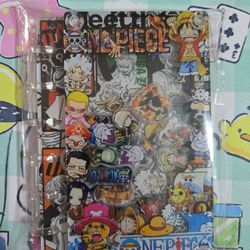 One piece A7 shaker notebook
