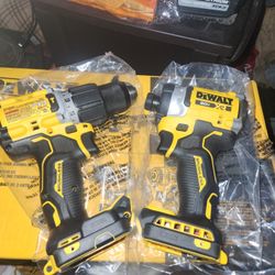 Dewalt 20v Xr Impact Driver & drill Driver new. Tool-Only. No battery no charger. Firm Price🛑 