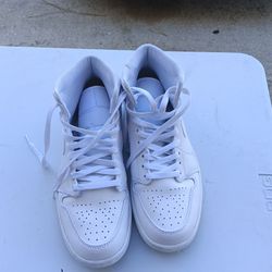 White Air Jordan 1