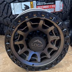 Lock Off-road Rims 8x165 17x9 Lunatic Bronze 