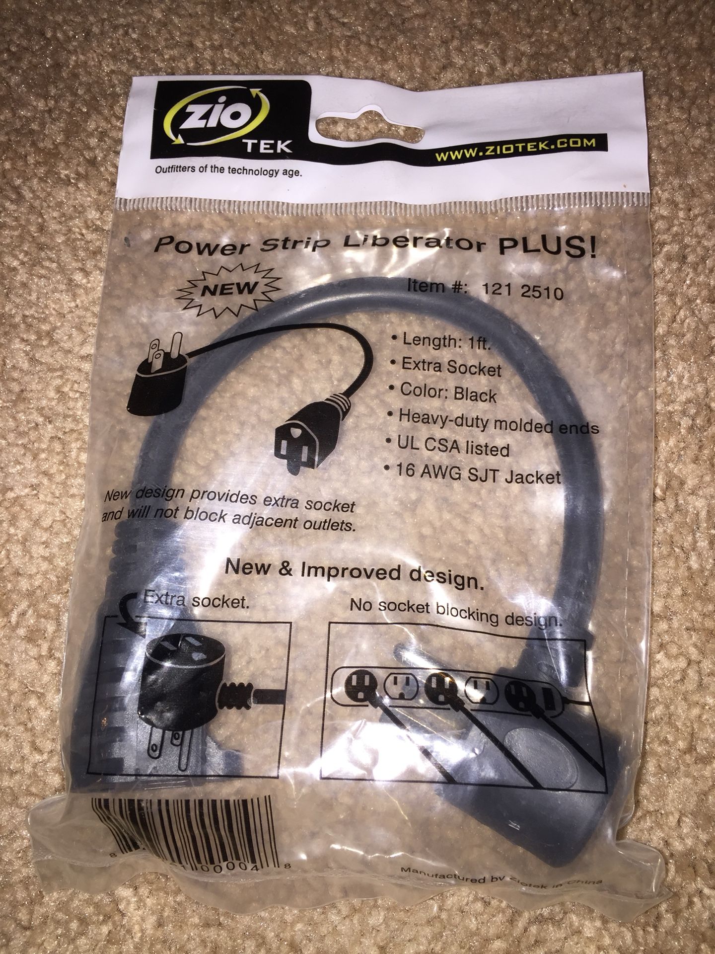 Ziotek Power Strip Liberator PLUS & 2