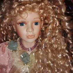 Victorian porcelain doll N.B