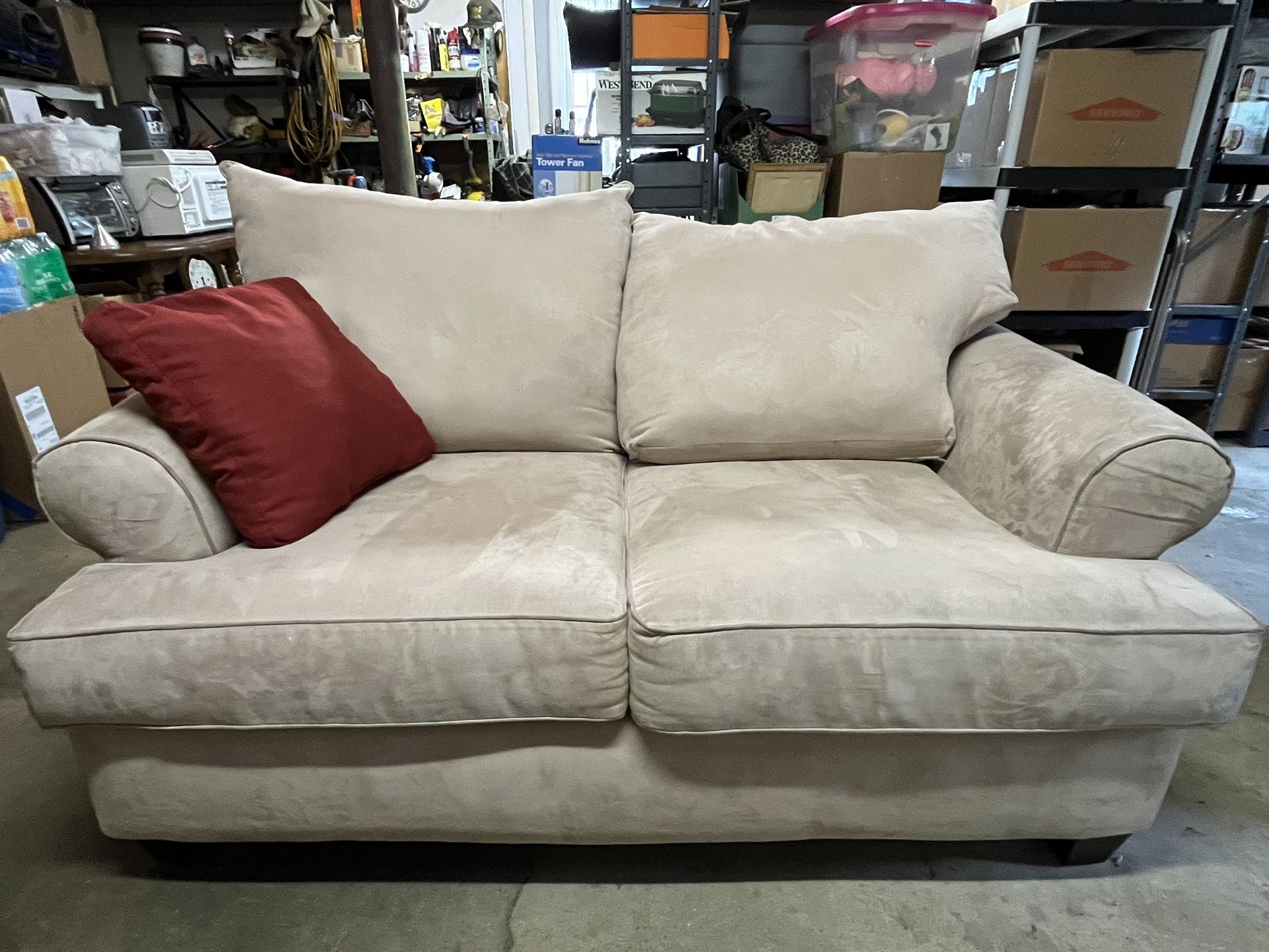 Suade Loveseat For Sale