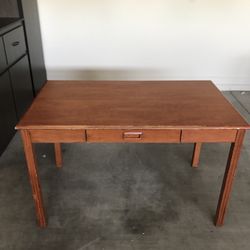 Heavy duty Wooden Single Drawer Office Desk 