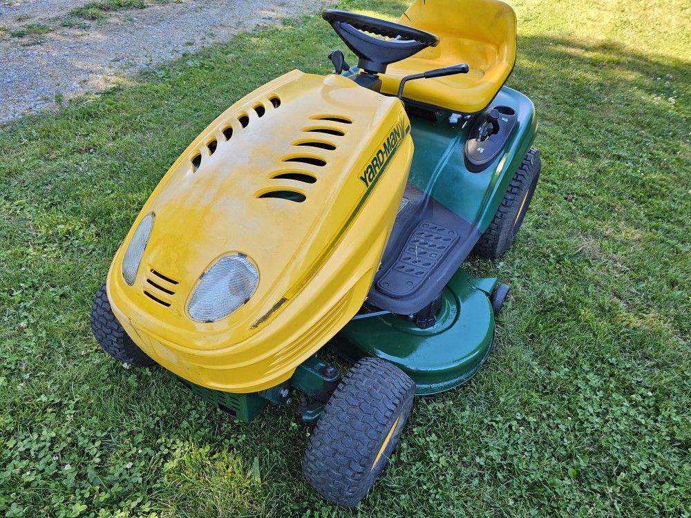 Yard Man 42 inch riding lawn mower j for Sale in Puyallup WA OfferUp