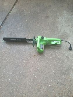 Portland 14 in electric chainsaw
