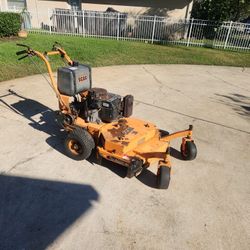 Scag 36" belt drive lawnmower with grass catcher