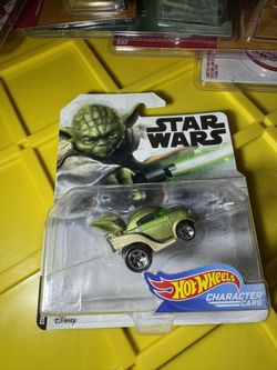 Hot Wheels Yoda $10