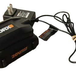 WORX WA3520 20V Max Lithium Ion Battery with Charger WA3732