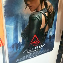 $5!! AEON FLUX Original Movie Poster