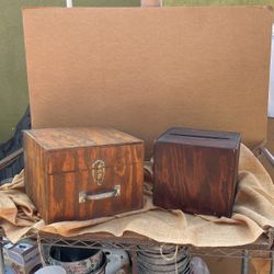 Wooden Boxes Decorating 