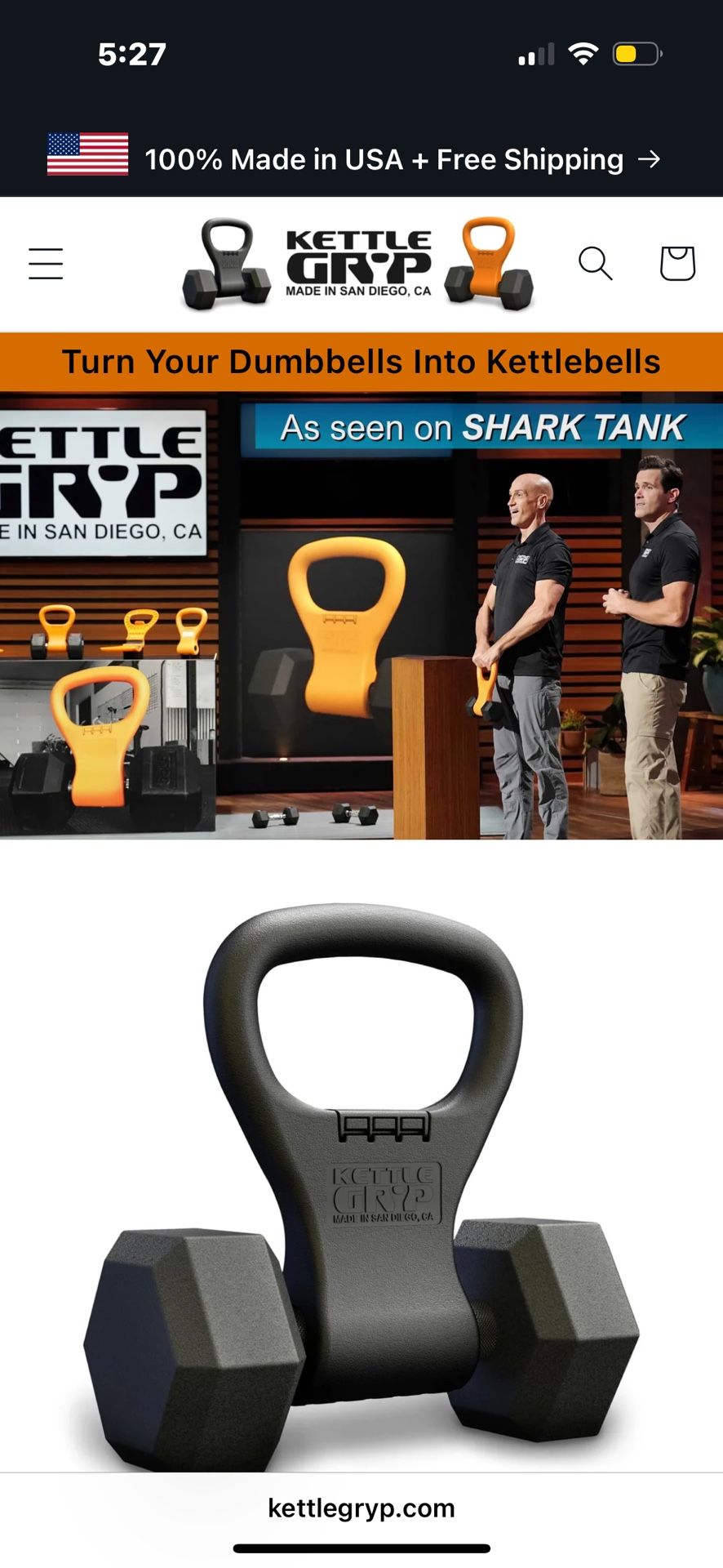 Kettle Gryp - Orange - New w/o Tag