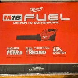 Brand new wrapped in plastic Milwaukee M18 blower