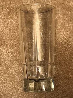 Set of 8 heavy duty large glasses