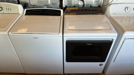 Whirlpool Washer and Dryer Electric Combo XL Capacity
