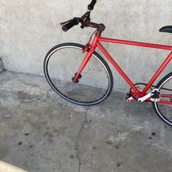 Red Fixie 