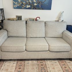 Large couch- Beige color