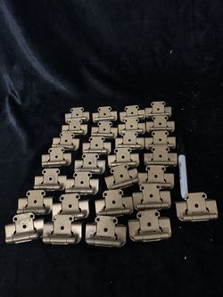 Art deco brass cabinet hindges(na)