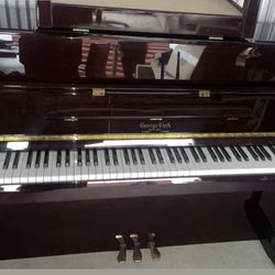 George Steck Upright Piano 