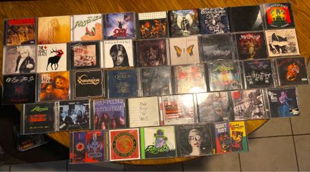 Huge classic rock & heavy metal cd collection (65 discs)
